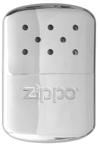 40323 Грелка Zippo High Polish Chrome 66*13*99 мм, серебристая, глянцевая