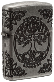 Zippo 29670 - зажигалка Armor™ с покрытием Antique Silver