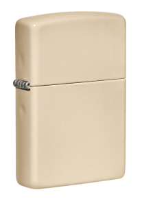 49453 Зажигалка ZIPPO Classic с покрытием Flat Sand, латунь/сталь, бежевая, матовая, 38x13x57 мм