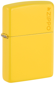 46019ZL Зажигалка ZIPPO Classic с покрытием Sunflower, латунь/сталь, желтая, глянцевая, 38x13x57 мм